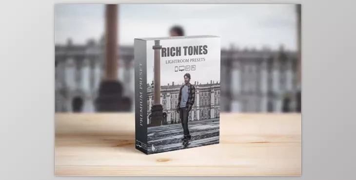 Moody Rich Lightroom Presets - CreativeMarket 6500278