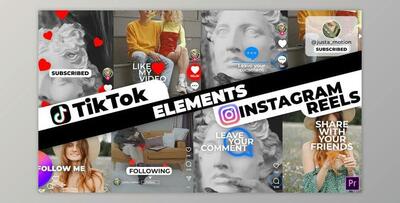 TikTok&Instagram Elements (Videohive 33947997) - PR Project