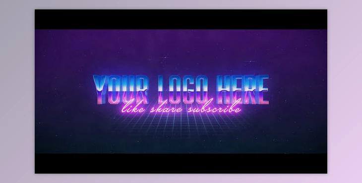 Like Share Subscribe 80’s Generator (Videohive 32439344)