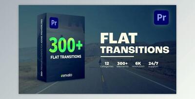 Flat Transitions (Videohive 39395180) - PR Project
