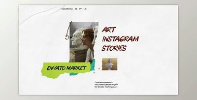Art Instagram Stories (Videohive 33618610) - AE Project