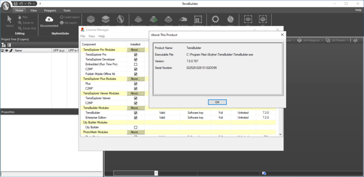 Skyline TerraBuilder Enterprise 7.2.0