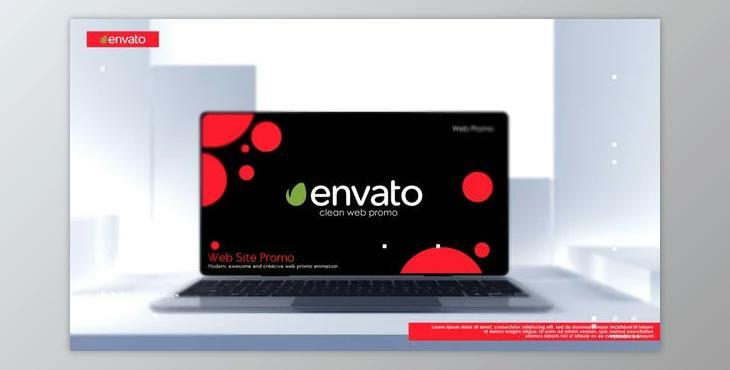 Web Presentation (Videohive 39697963) - AE Project