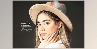 Great Oil Painting Photoshop Action