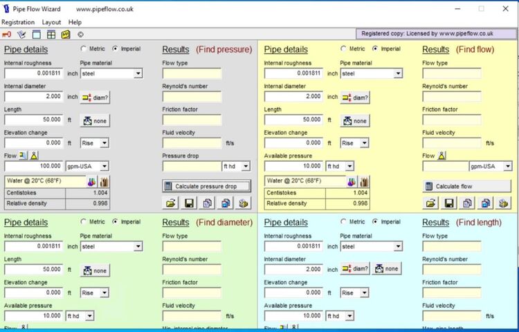 Pipe Flow Wizard 2.1.3