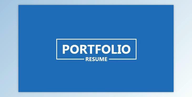 Portfolio - Resume (Videohive 12425075) - AE Project