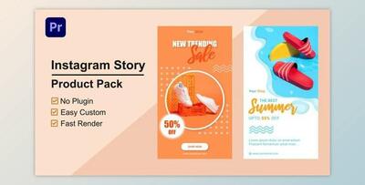 Product Promo Instagram Stories Mogrt 07 (Videohive 33573462)