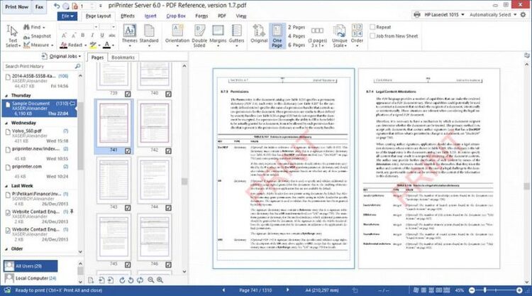priPrinter Professional / Server 6.9.0.2541