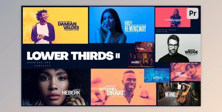 Lower Thirds II (Videohive 32992919)