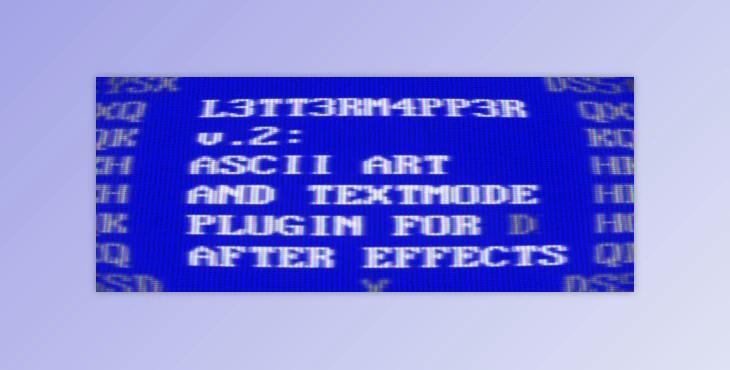 Aescripts L3tt3rM4pp3r2 (Lettermapper 2) v2.3 Win