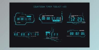 Countdown Timer Toolkit V23 (Videohive 44689576) - AE Project