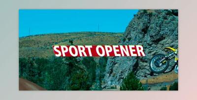 Agressive Sport Opener (Videohive 20581280) - AE Project