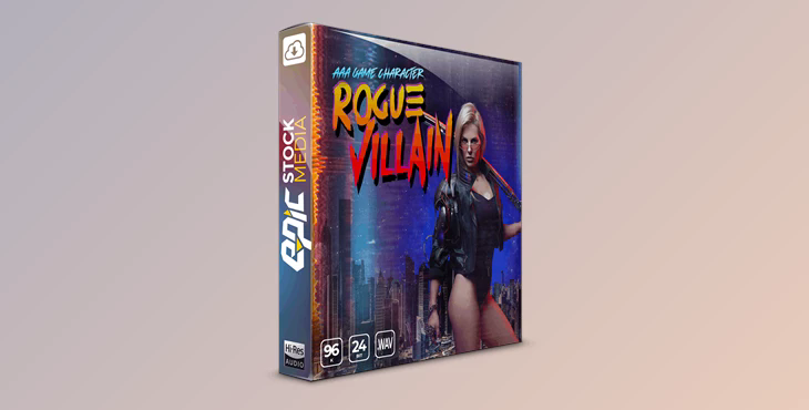 Epic Stock Media AAA Game Character Female Rogue Villain WAV