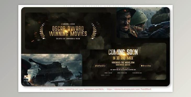 Epic Action Teaser and Trailer (Videohive 39597310) - AE Project