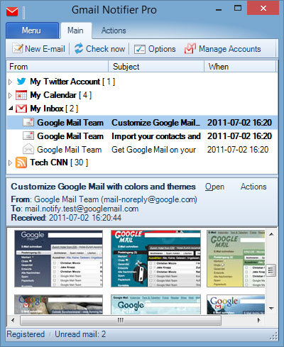 Gmail Notifier Pro 5.3.5 Multilingual + Portable