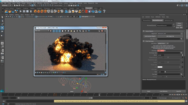Chaos Phoenix v5.10.00 3ds Max 2018-2023 / Maya 2019-2023