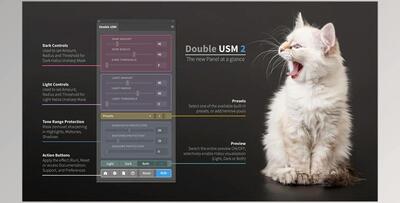 Double USM 2 Photoshop Panel