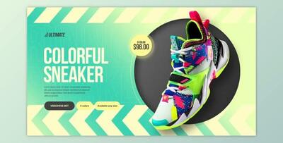 Sneakers Promo (Videohive 30231468) - AE Project