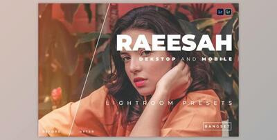 Raeesah Desktop and Mobile Lightroom Preset by Bangset