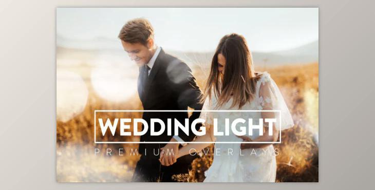 120 Wedding Light Overlays
