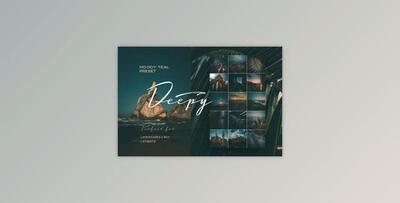 Deepy Moody Teal Lightroom preset