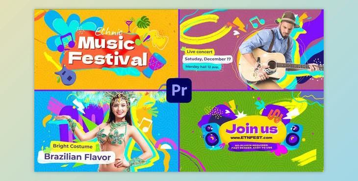 Ethnic Music Festival Event Opener (Videohive 50787345)