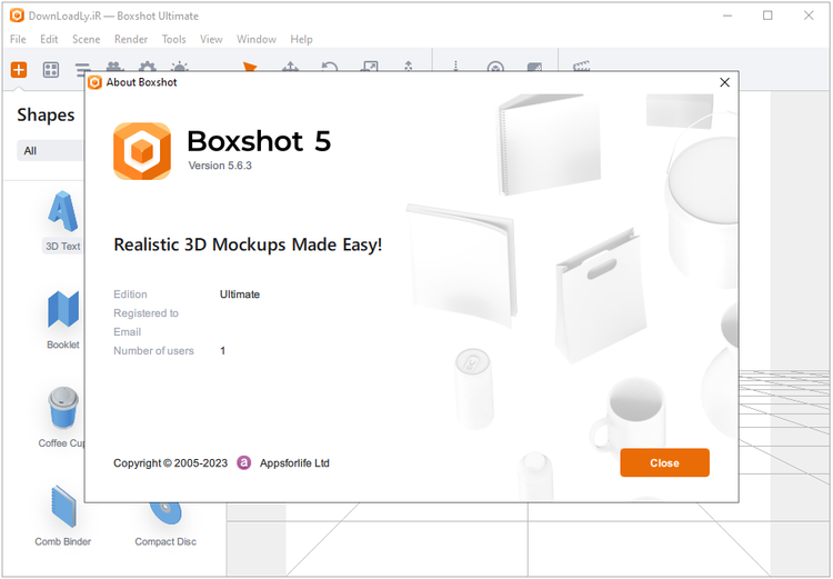 Boxshot Ultimate 5.8.9 x64 / 5.0.8 macOS