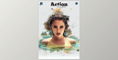 Painting Sketch Photoshop Action GraphicRiver-28803321