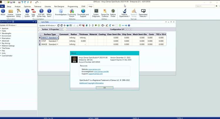 ANSYS Zemax OpticStudio 2024 R1.03 x64