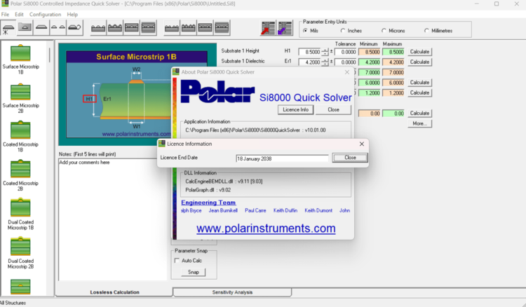 Polar Instruments Si8000 10.01 + Si9000 11.04 Fixed