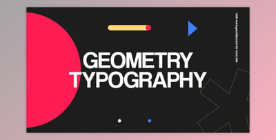 Geometry Typography (Videohive 38596173) - AE Project