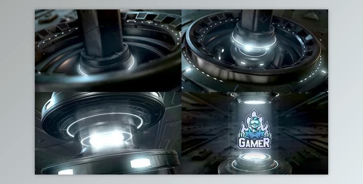 Techno Gaming Logo Reveal (Videohive 29794371) - AE Project