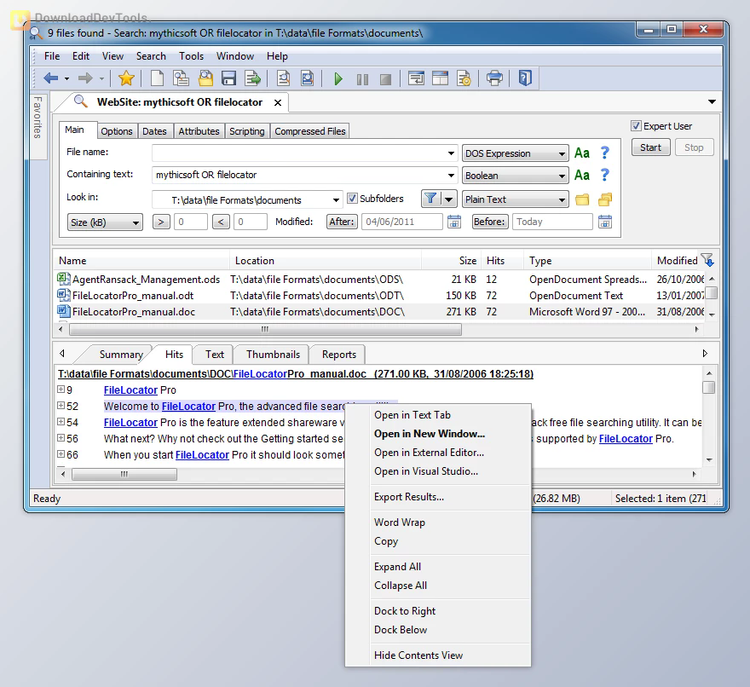 FileLocator Pro 2022 Build 3520 for Win x64 Multilingual + Portable Edition + CRACK