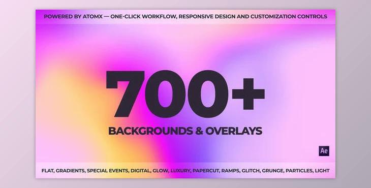 Backgrounds Pack (Videohive 32623942) - AE Project