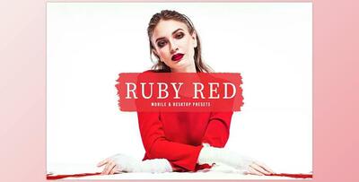 Ruby Red Pro Lightroom Presets CreativeMarket - 6832546