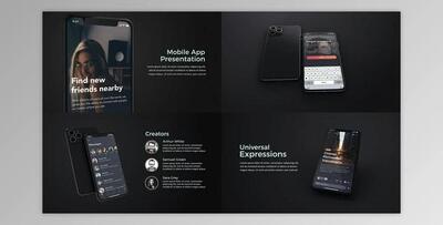 Mobile App Presentation (Videohive 28539646) - AE Project