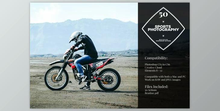 50 Sports Effect Photoshop Actions By Creativetacos