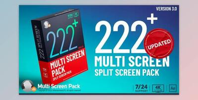 Multi Screen Pack V3 (Videohive 30408343) - AE Project