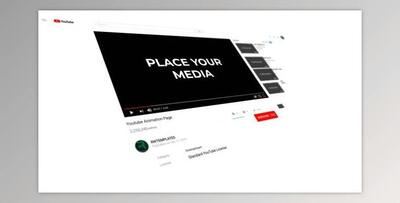 Subscribe To The YouTube Channel Intro (Videohive 33521166) - AE Project