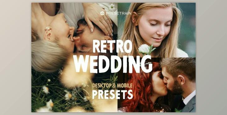Retro Wedding Lightroom Presets by Presetrain
