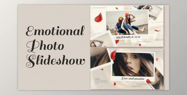 Emotional memories Photo slideshow (Videohive 45627253) - AE Project