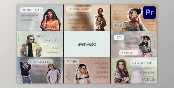 Abstract Blurry Slides for Premiere Pro (Videohive 51916958)