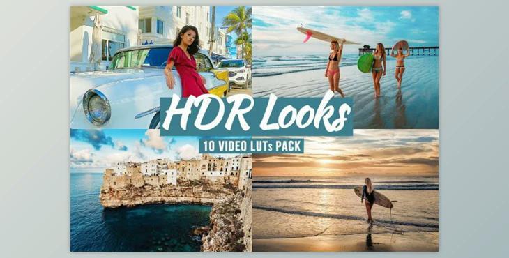 HDR Looks – LUTs Pack By CineMart