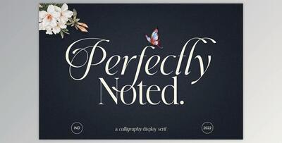 Perfectly Noted Font Duo
