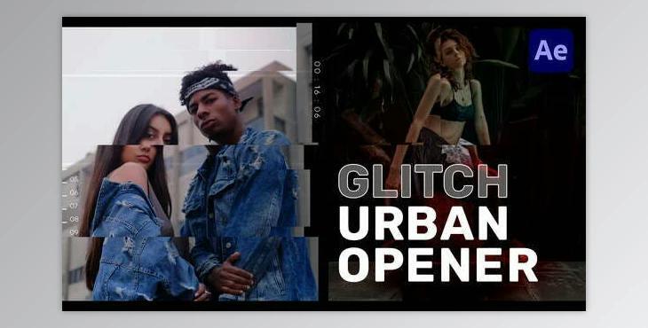 Glitch Urban Opener (Videohive 33338894) - AE Project
