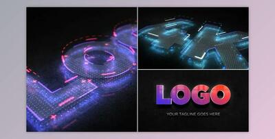 Digital 3D Logo Reveal (Videohive 28917041) - AE Project
