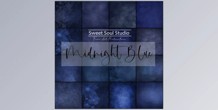 Sweet Soul Studio: Midnight Blue collection