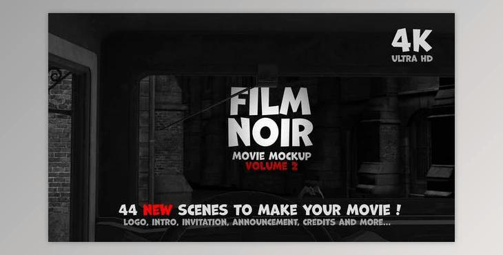 Film Noir – Movie Mockup Volume 2 (Videohive 36786371) - PR Project