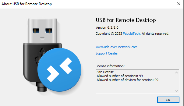 FabulaTech USB for Remote Desktop 6.2.31