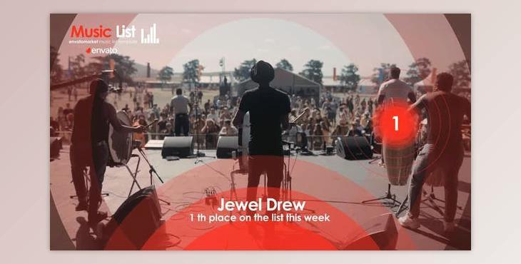 Music Top 10 Music Top 10 (Videohive 38559098) - AE Project